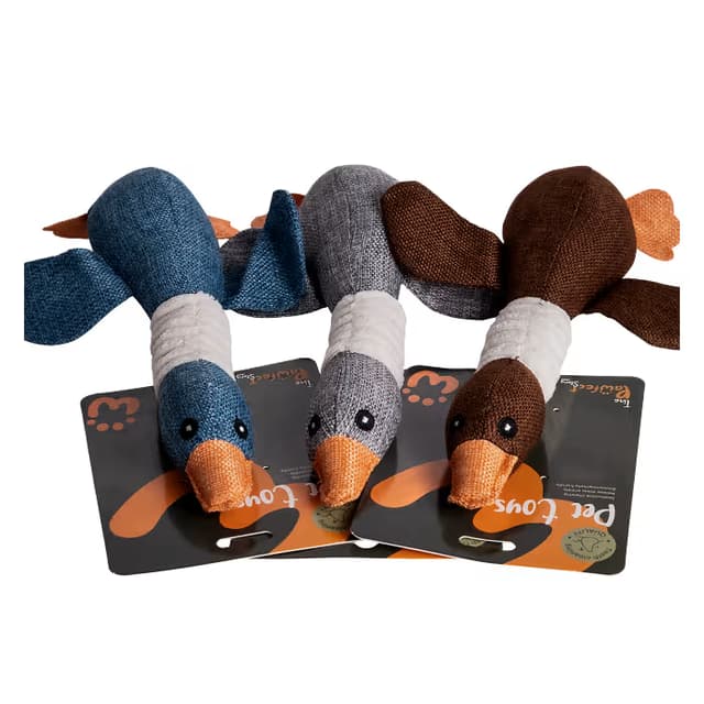 Pawfect Canvas Goose Plush Toy