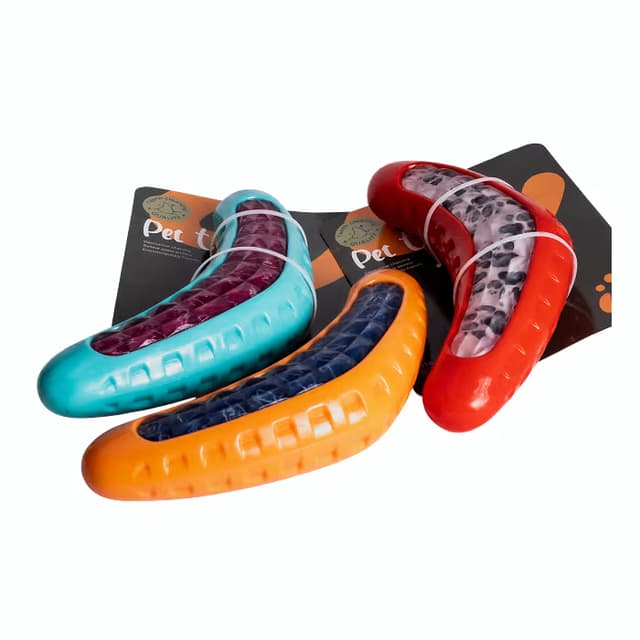 Pawfect Color-mixed Non-Woven Fabric Sound-Emitting Boomerang