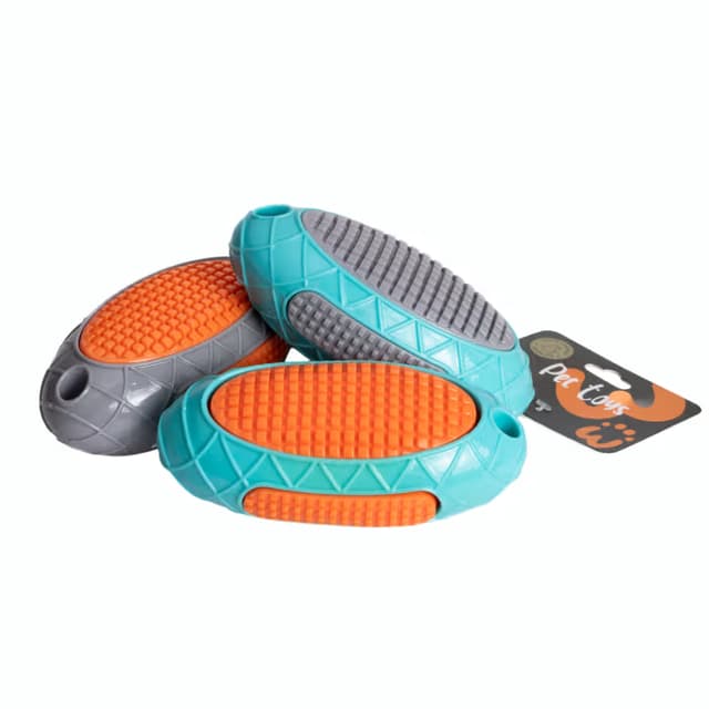 Pawfect Oval Diamond Dual Color Sound Emitting Ball