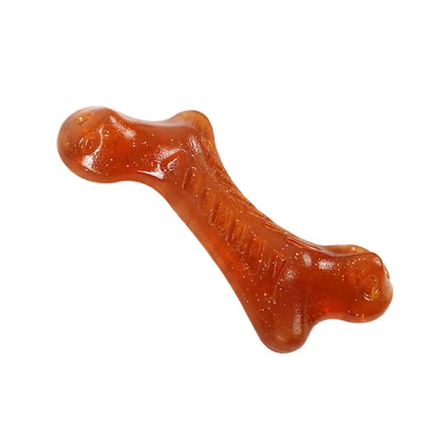 Pawfect Transparent gold powder bone